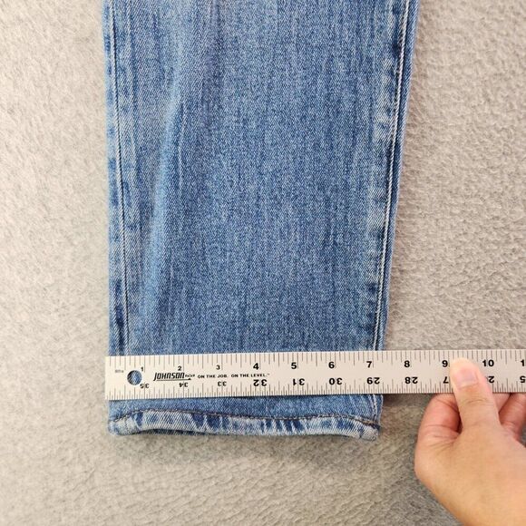 Armani Exchange Jeans Mens 31X30 Blue J16 Straight Distressed Slim Fit AX - Picture 13 of 16